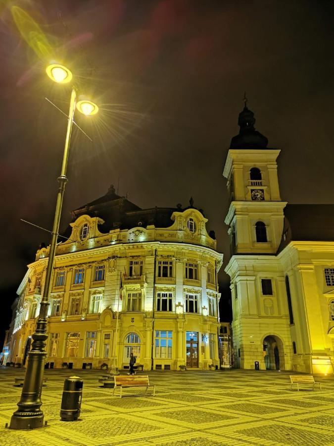 Apartament Plopilor Studios Sibiu Exteriér fotografie